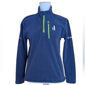 Johnnie-o Fleece Quarter-zip Pelotonia Zip Sweatshirt Size S